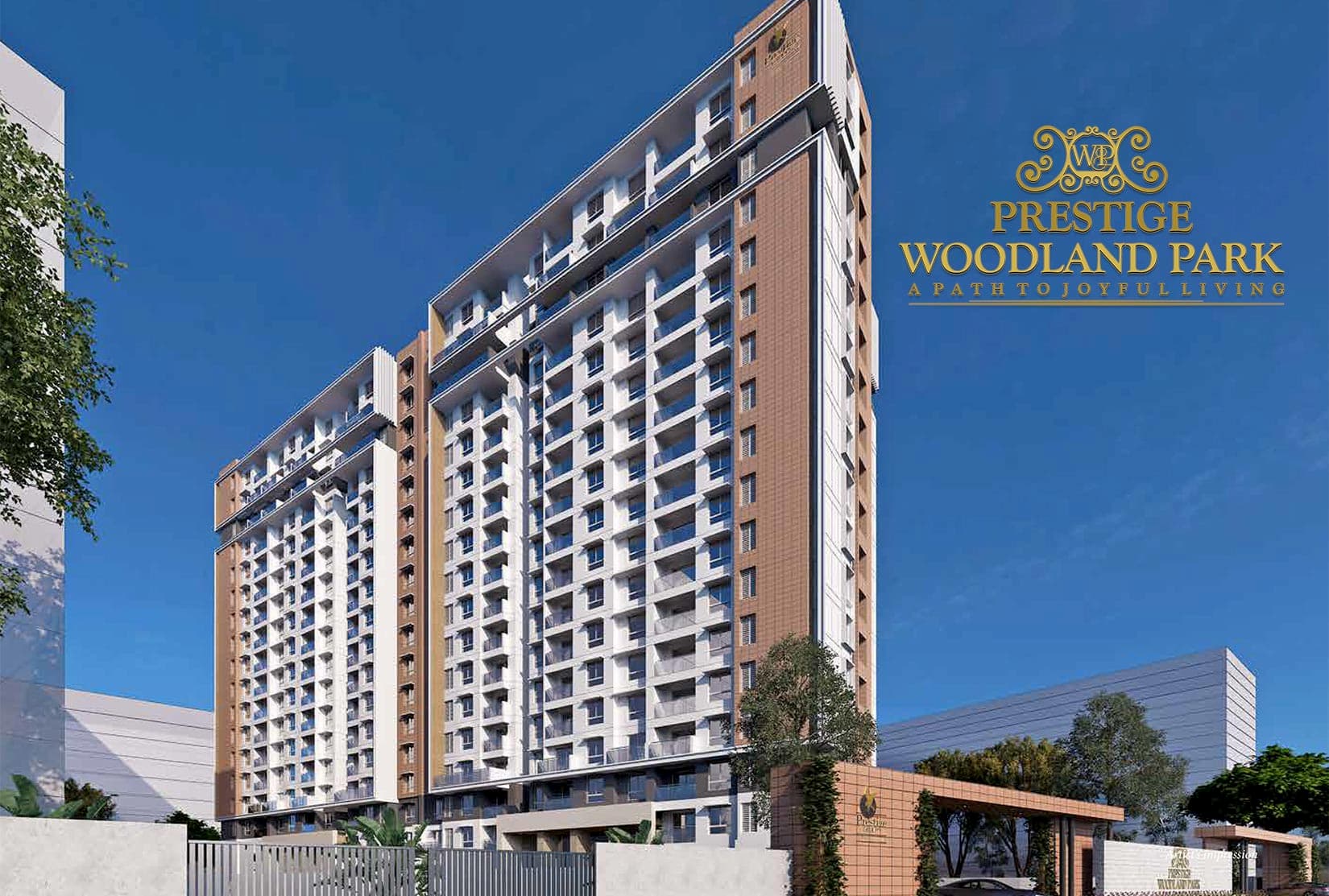 Prestige Woodland Park in Banaswadi, Bangalore | 1 & 2 BHK Apartment for sale Bangalore Desktop Banner