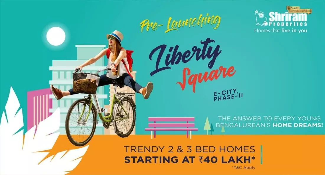 Shriram Liberty Square Desktop Banner