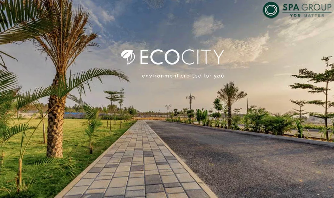 SPA EcoCity Plots Mobile Banner