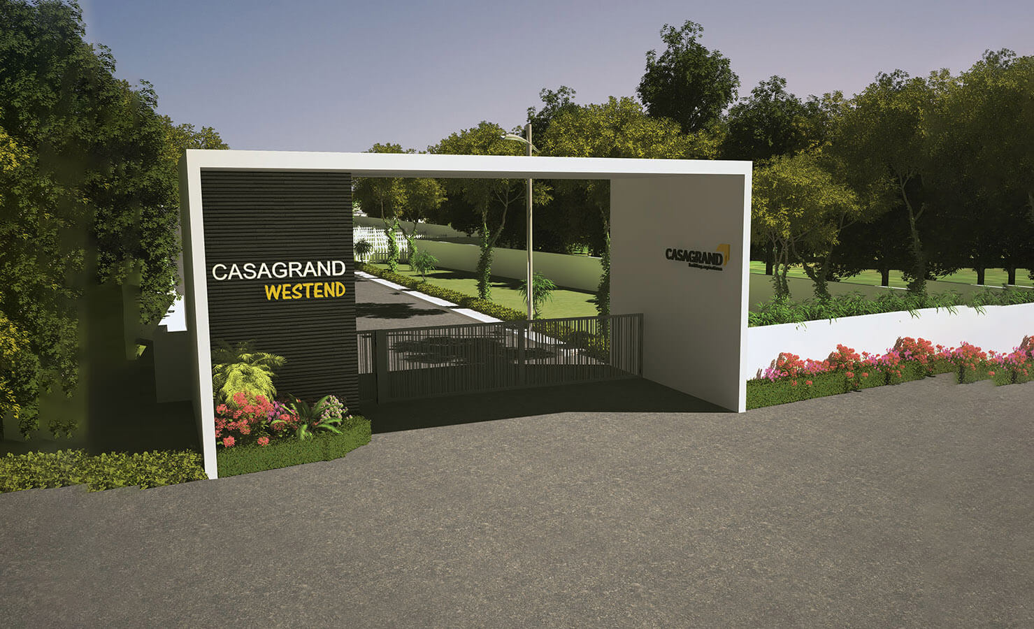 CasaGrand Westend Plots Mobile Banner