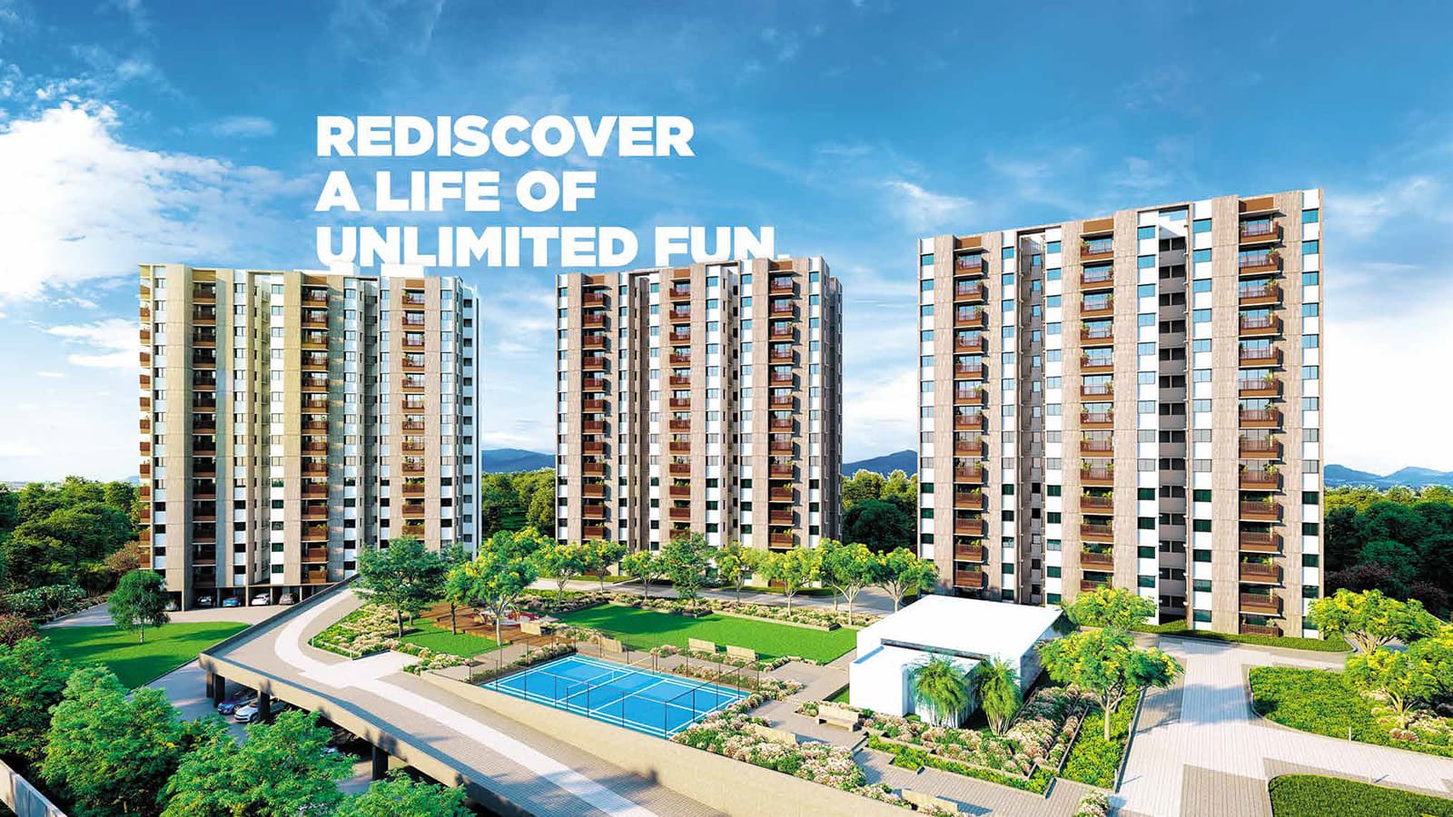 Mahindra Lakewoods Mobile Banner