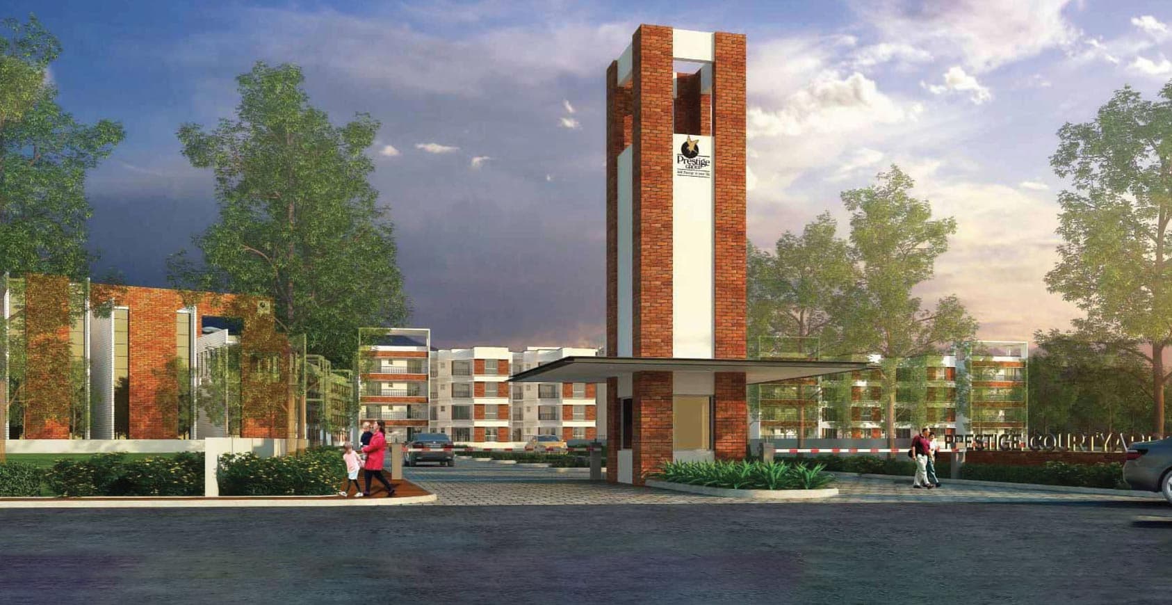 Prestige Courtyards Mobile Banner